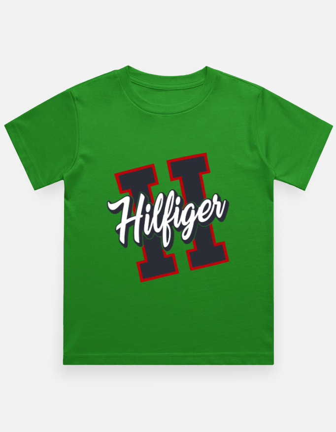 Varsity-Inspired Signature ‘H’ Tee for Kids – Preppy Style, Classic Energy